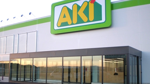 Fachada de tienda AKÍ Bricolaje